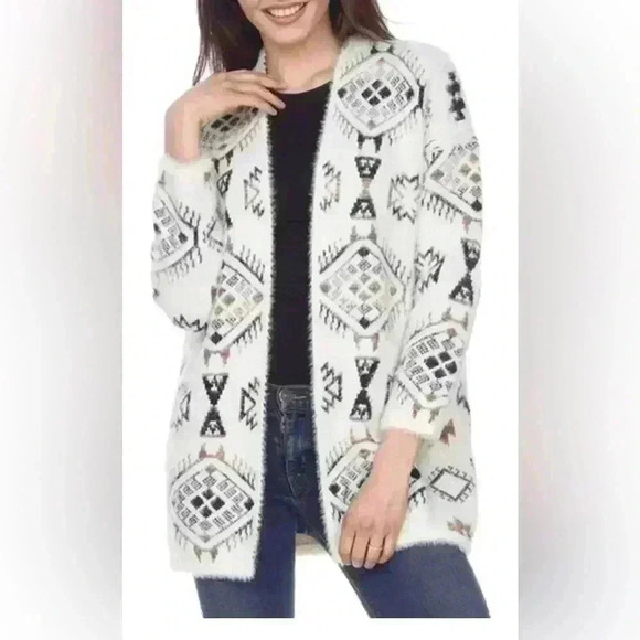 Kamana Boho Aztec Sweater (K14) - Picture 1 of 8